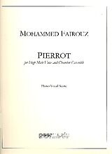 Mohammed Fairouz Notenblätter Pierrot