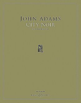 John Luther Adams Notenblätter City noir