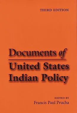 E-Book (epub) Documents of United States Indian Policy von Unknown