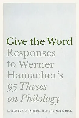 PDF Give the Word von Werner Hamacher