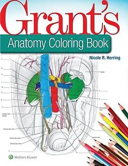 E-Book (epub) Grant's Anatomy Coloring Book von Nicole R. Herring