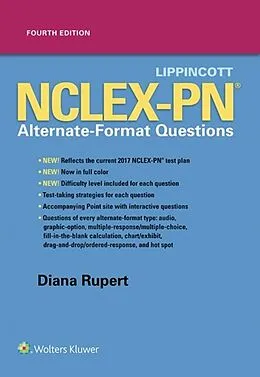 E-Book (epub) Lippincott NCLEX-PN Alternate-Format Questions von Diana Rupert