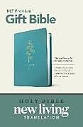 Kartonierter Einband Premium Gift Bible NLT (Red Letter, Leatherlike, Teal) von Tyndale (COR)