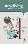 Kartonierter Einband NLT Compact Zipper Bible, Filament-Enabled Edition (Cloth, Floral Garden, Red Letter) von 