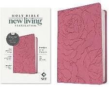 Couverture cartonnée NLT Premium Value Compact Bible, Filament-Enabled Edition (Leatherlike, Pink Rose) de Tyndale House Publishers (COR)