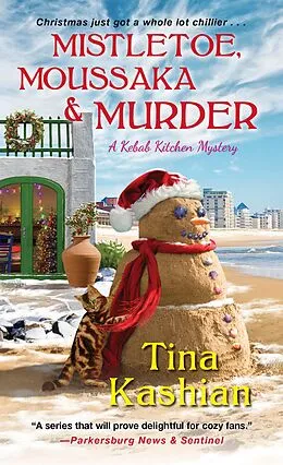 E-Book (epub) Mistletoe, Moussaka, and Murder von Tina Kashian