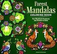 Couverture cartonnée Forest Mandalas Coloring Book de Nanna Rosengren