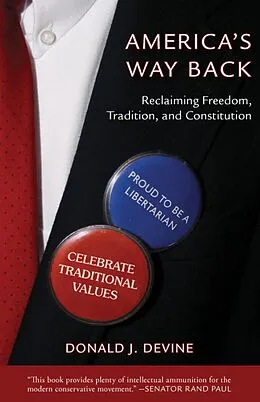 E-Book (epub) America's Way Back von Donald Devine