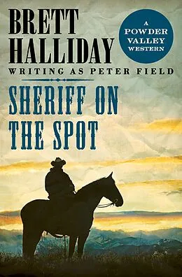 E-Book (epub) Sheriff on the Spot von Brett Halliday