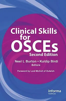 E-Book (pdf) Clinical Skills for OSCEs von Neel L. Burton, Kuldip Birdi