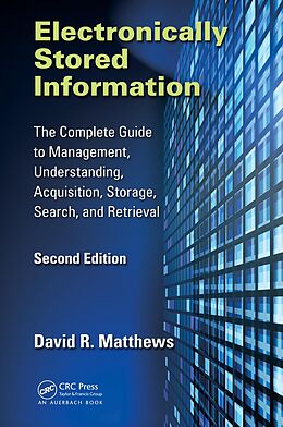 E-Book (pdf) Electronically Stored Information von David R. Matthews