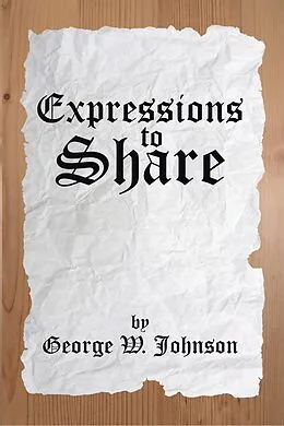 E-Book (epub) Expressions to Share von George W. Johnson