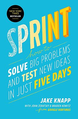 eBook (epub) Sprint de Jake Knapp, John Zeratsky, Braden Kowitz