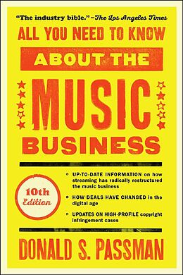 Livre Relié All You Need to Know About the Music Business de Donald S. Passman