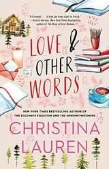 Couverture cartonnée Love and Other Words de Christina Lauren