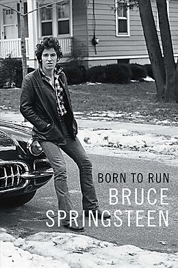 Couverture cartonnée BORN TO RUN de Bruce Springsteen