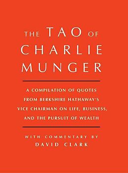 Livre Relié Tao of Charlie Munger de David Clark