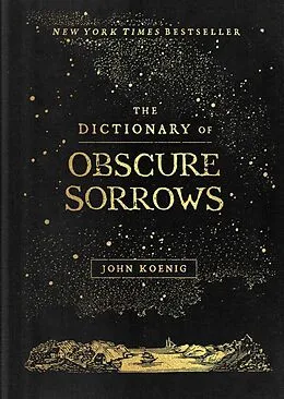 Livre Relié The Dictionary of Obscure Sorrows de John Koenig