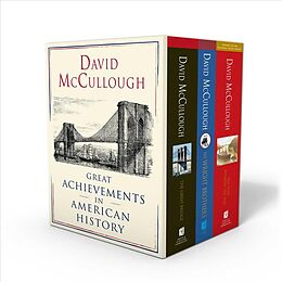 Couverture cartonnée David McCullough: Great Achievements in American History de David McCullough