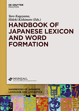 eBook (epub) Handbook of Japanese Lexicon and Word Formation de 