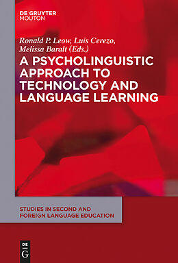 eBook (epub) A Psycholinguistic Approach to Technology and Language Learning de 
