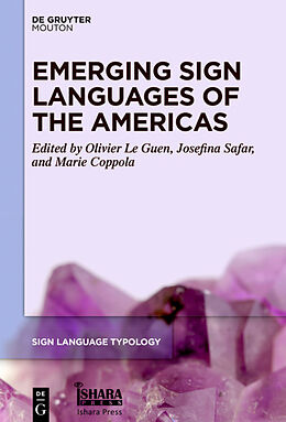 eBook (epub) Emerging Sign Languages of the Americas de 