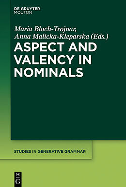 eBook (epub) Aspect and Valency in Nominals de 