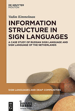 eBook (epub) Information Structure in Sign Languages de Vadim Kimmelman