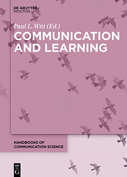 Livre Relié Communication and Learning de 