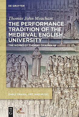 eBook (epub) The Performance Tradition of the Medieval English University de Thomas Meacham