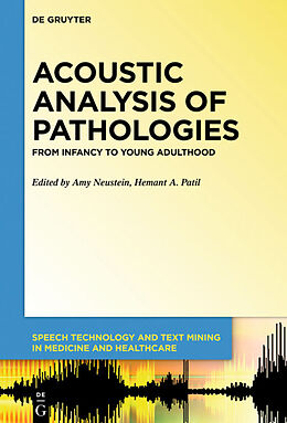 eBook (epub) Acoustic Analysis of Pathologies de 