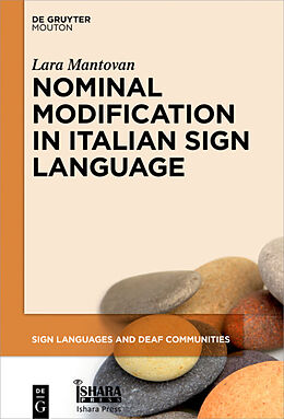Livre Relié Nominal Modification in Italian Sign Language de Lara Mantovan