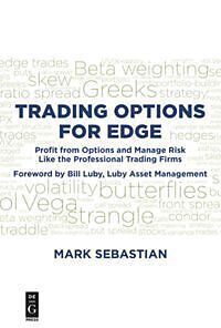 Couverture cartonnée Trading Options for Edge de Mark Sebastian