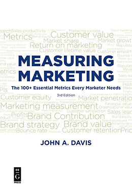 Kartonierter Einband Measuring Marketing von John Davis