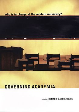 eBook (epub) Governing Academia de Ronald G. Ehrenberg
