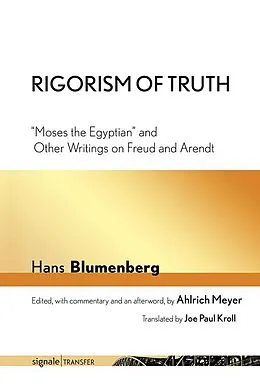 E-Book (epub) Rigorism of Truth von Hans Blumenberg
