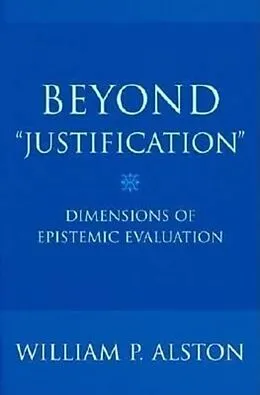 E-Book (pdf) Beyond "Justification" von William P. Alston