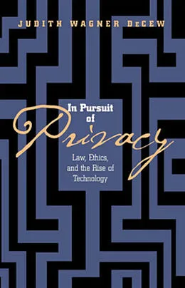 PDF In Pursuit of Privacy von Judith Wagner Decew