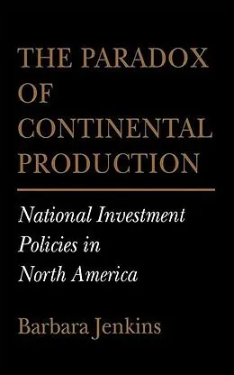 E-Book (pdf) The Paradox of Continental Production von Barbara Jenkins