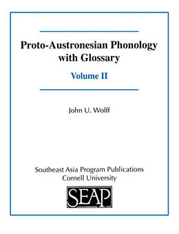E-Book (pdf) Proto-Austronesian Phonology with Glossary von John U. Wolff