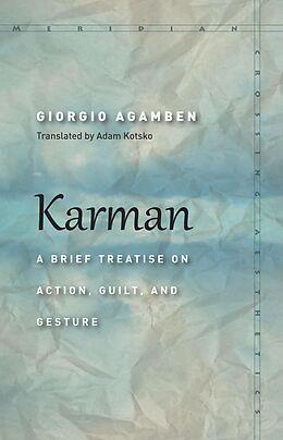 E-Book (epub) Karman von Giorgio Agamben