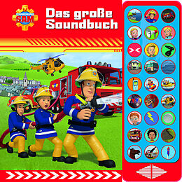 Fester Einband Feuerwehrmann Sam - Das große Soundbuch - 27-Button-Soundbuch mit 24 Seiten für Kinder ab 3 Jahren von 