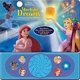 Reliure en carton indéchirable Disney Princess: Starlight Dreams Good Night Starlight Projector Sound Book de Pi Kids