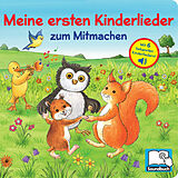 Kartonierter Einband Meine ersten Kinderlieder zum Mitmachen - Liederbuch mit 6 Melodien - Soundbuch für Kinder ab 18 Monaten von 