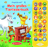 Fester Einband 27-Button-Soundbuch - Mein großes Tierliederbuch - 27 bekannte Kinderlieder zum Mitsingen von 