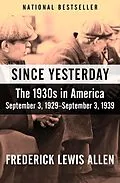 E-Book (epub) Since Yesterday von Frederick Lewis Allen