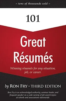 E-Book (epub) 101 Great Résumés von Ron Fry