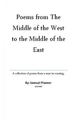 E-Book (epub) Poems From The Middle Of The West To The Middle Of The East von Samuel Planner