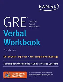 E-Book (epub) GRE Verbal Workbook von Kaplan Test Prep