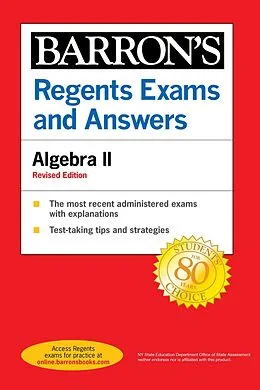 E-Book (epub) Regents Exams and Answers: Algebra II Revised Edition von Gary Michael Rubinstein